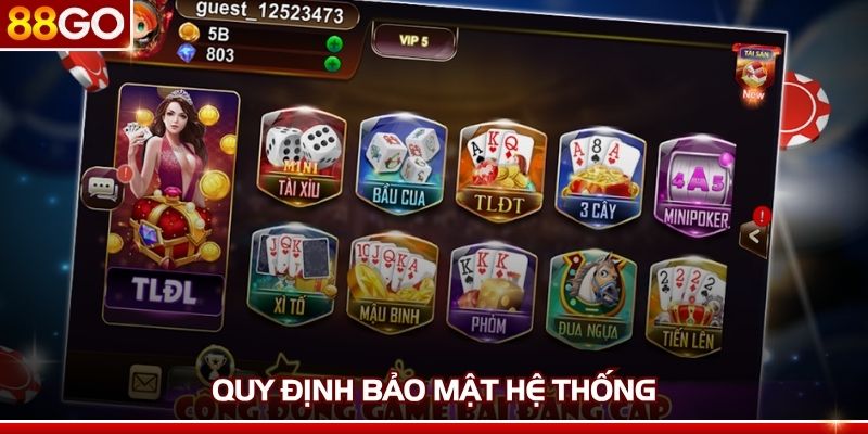 Quy định bảo mật hệ thống