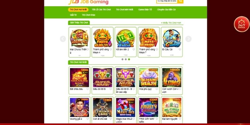 JDB Gaming mang đến slot cổ điển RTP 98.1% dễ thắng